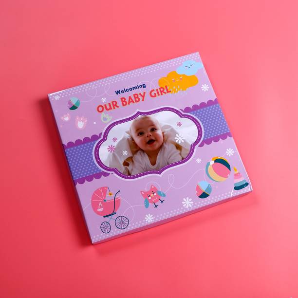 ARCHIES Baby Record Book New-born Journal For Girl To Cherish Memories Album