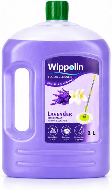 Wippolin Lavender Floor Cleaner 2L | Disinfectant Surface Cleaner | Kills 99.9% Germs