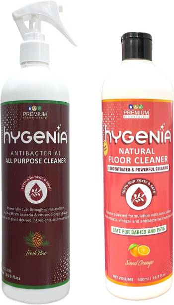 Premium Bionaturals Cleaner Combo Antibacterial Pine & Natural Floor Cleaner Orange