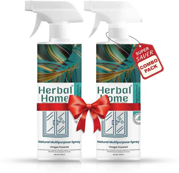 Herbal Home Disinfectant Multi-Purpose Cleaner Liquid Spray Works on Windows, Glass, Walls