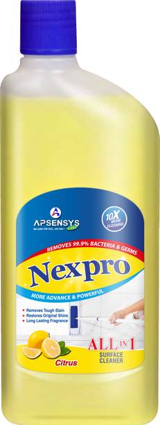 Apsensys Care NEXPRO Disinfectant Surface & Floor Cleaner Liquid, Citrus - 500 ml