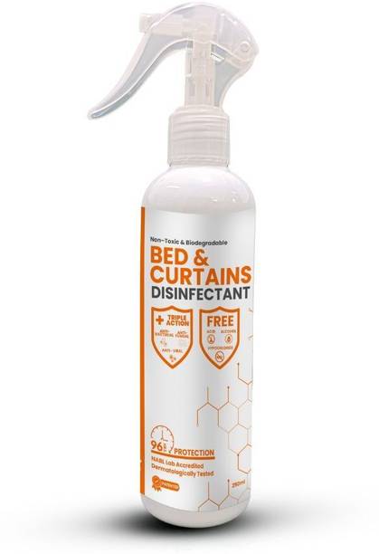 NANOSHOT curtains Bed Disinfectant Spray Anti-Bacterial/Fungal/Viral last for 4 day