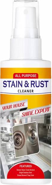 KR Shine Stain & Rust Remover Spray for Steel, Metal, Cleaning & Protection Car