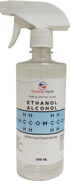 Touching Hands Pure & Crystal Clear Ethanol, Premium Grade | 99.9% Pure Ethanol Alcohol,