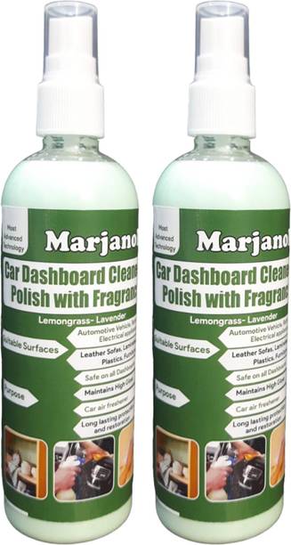 MARJANOL Car Dashboard Cleaning & Polish Liquid Lemongrass Lavender 400 ML