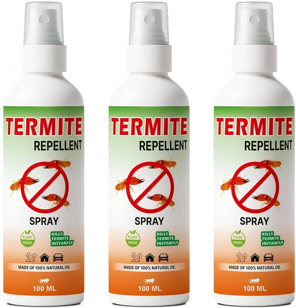 Smit International Non-Toxic Termite Repellent Spray for Wooden Structures, Each 100ml, 3