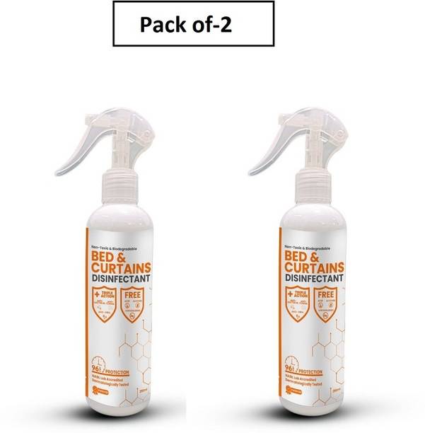 NANOSHOT curtains Bed Disinfectant Spray Anti-Bacterial/Fungal/Viral last for 4 day