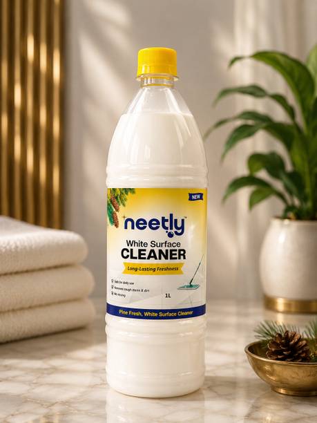 Neetly White Surface Cleaner Liquid | Long-Lasting Freshness | Stain Remover Normal