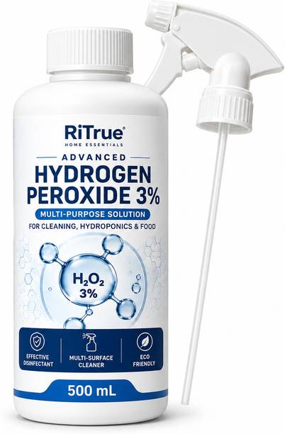 RiTrue Hydrogen Peroxide 3% Spray, Multi Surface Disinfectant Cleaner