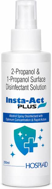 Insta Act Plus Multi-Surface Disinfectant Liquid Spray | Hospital Grade Equipment Cleaner