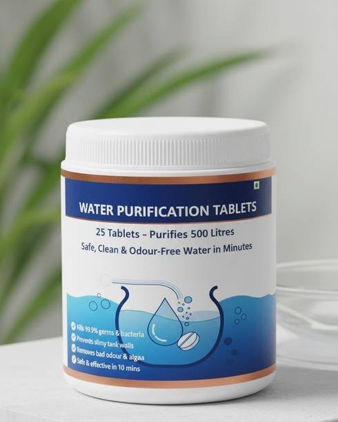 EVERSYS Water Purification Chlorine Tablets for 1000L Tanks, Bacteria and Algae