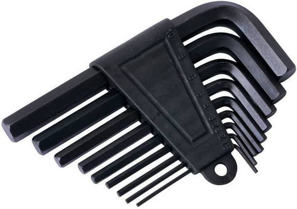 Inditrust new Box 9Pc L-Shape Hex Key Repair Tools Wrench Set Allen Key Set