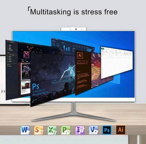 Linkify All in one PC Core i5 (8 GB DDR3/Windows 10 Home/8 GB/21.5 Inch Screen/i5 2nd Gen,21.5'' inch/256 GB SSD/8GB RAM/Inbuilt Speaker/Win 10)