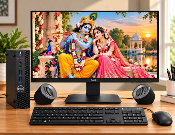 DELL desktop full set intel Core i5 (8th Gen) (8 GB DDR4/256 GB SSD/Windows 10 Pro/22 Inch Screen/SE2225HMI) with MS Office