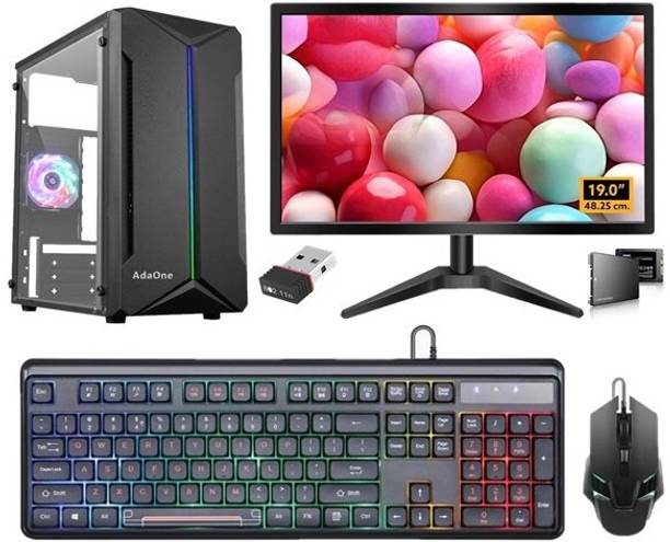 Adaone ADA Assembled Desktop Core i7 (16 GB Unified/500 GB SSD/Windows 11 Home/4 GB/19 Inch Screen/ADA-06) with MS Office
