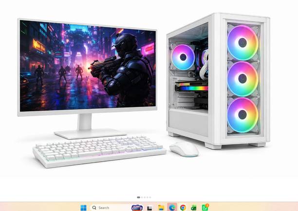 GogaTech INTEL Core i5 (16 GB Unified/500 GB/512 GB SSD/Windows 11 Home/4 GB DDR3/22 Inch Screen/ASSEMBLE DESKTOP) with MS Office