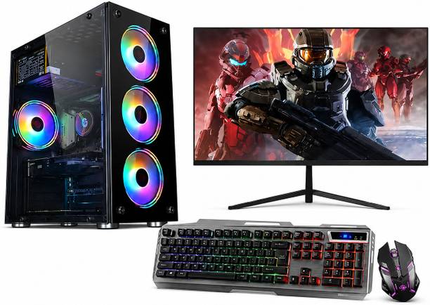 SGI GAMING/OFFICE/STUDENT Series Core i5 (16 GB Unified/512 GB SSD/Windows 11 Home/2GB/20 Inch Screen/Desktop Computer PC Set) with MS Office