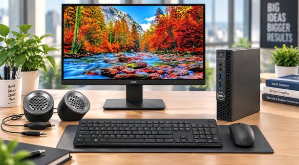 DELL intel Core i5 (8th Gen) (8 GB DDR4/256 GB SSD/Windows 11 Home/22 Inch Screen/SE2225HM) with MS Office
