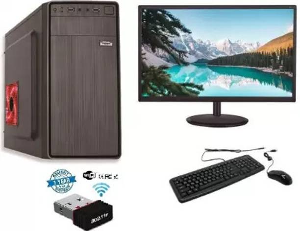 TECH- Assemblers Basic Core i3 (4 GB DDR3/500 GB/Windows 10 Pro/15 Inch Screen/1702)