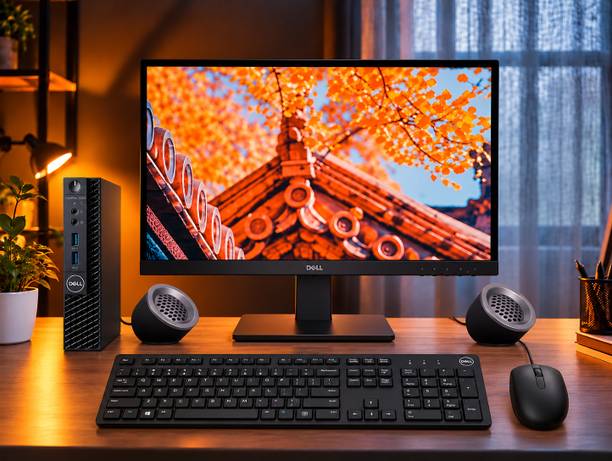 DELL Desktop full set intel Core i5 (8th Gen) (8 GB DDR4/256 GB SSD/Windows 10 Pro/22 Inch Screen/SE2225HM) with MS Office