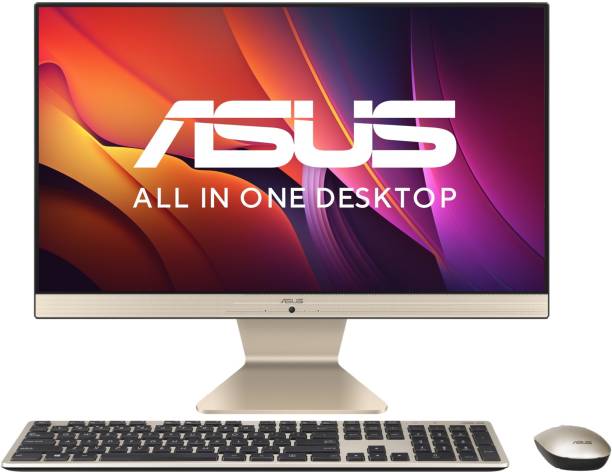 ASUS Vivo AiO V222, All in One Desktop, Intel Pentium Quad Core (8 GB DDR4/256 GB SSD/Windows 11 Home/21.5 Inch Screen/V222GAK-BA005WS) with MS Office