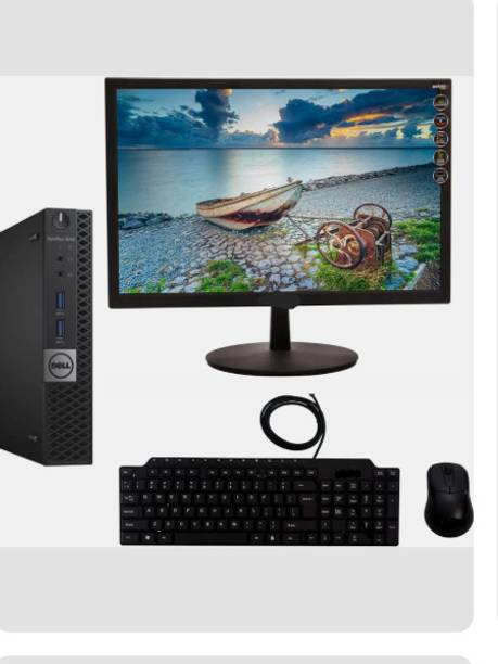 DELL INTEL Core i3 (6th Gen) (8 GB DDR4/512 GB SSD/Windows 11 Home/DDR4/20 Inch Screen/Refurbished Core i3 6th Generation/8GB/512GB/Win 11) with MS Office