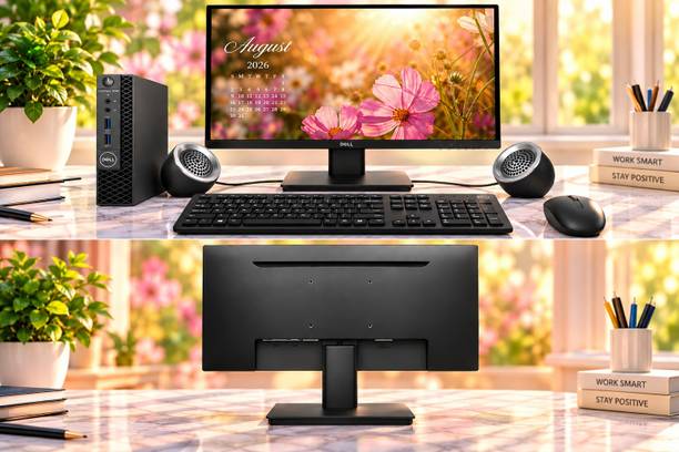 DELL SE2225HM Core i5 (8th Gen) (8 GB DDR4/256 GB SSD/Windows 10 Pro/22 Inch Screen/SE2225HM) with MS Office
