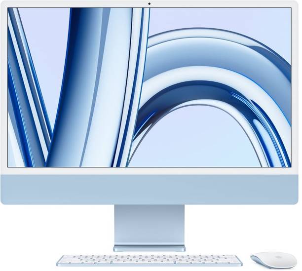 Apple iMac M3 (8 GB Unified/256 GB SSD/macOS Sonoma/24 Inch Screen/MQRC3HN/A)