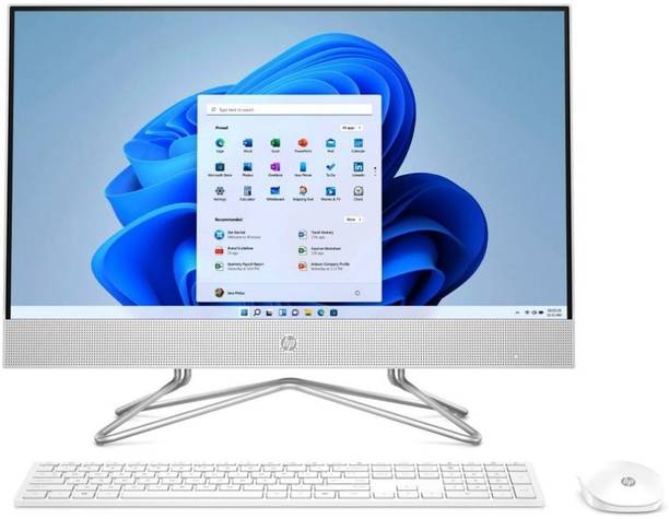 HP ALL-IN-ONE 24 Core i5 (11th Gen) (8 GB DDR4/512 GB SSD/Windows 11 Home/24 Inch Screen/ALL-IN-ONE 24-DF1330IN) (White)