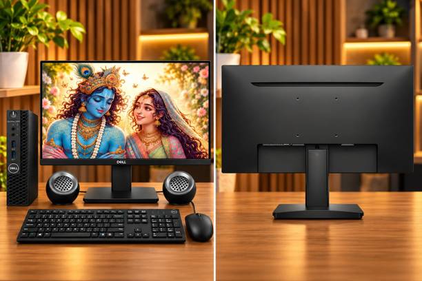 DELL Desktop full set intel Core i5 (8th Gen) (8 GB DDR4/256 GB SSD/Windows 10 Pro/22 Inch Screen/SE2225HM) with MS Office