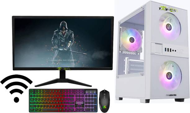 TAJ PC LEON PROX30W Core i5 (16 GB DDR4/500 GB/128 GB SSD/Windows 11 Home/1 GB/20 Inch Screen/LEON PROX30W) with MS Office