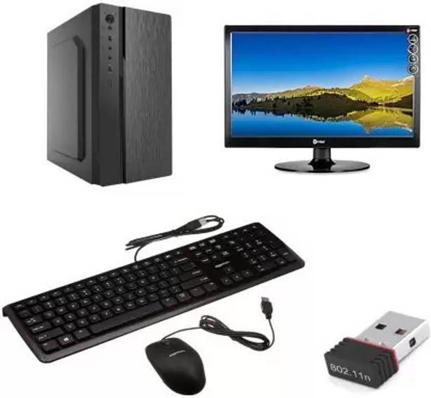 TECH- Assemblers Intel Core 2 Duo (4 GB DDR3/500 GB/Windows 7 Ultimate/512 MB/15.6 Inch Screen/All-in-One Desktop Computer Set/ Windows 7|Core 2 Duo)