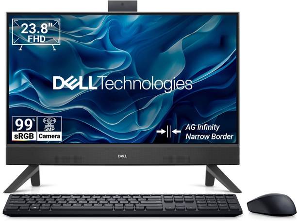 DELL AIO Inspiron 5430 Core i5 (8 GB DDR4/512 GB SSD/Windows 11 Home/23.8 Inch Screen/AIO Inspiron 5430) with MS Office