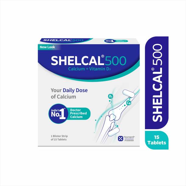 SHELCAL Calcium + Vitamin D3 For Strong Bones | India's No.1 Doctor's prescribed Tablets