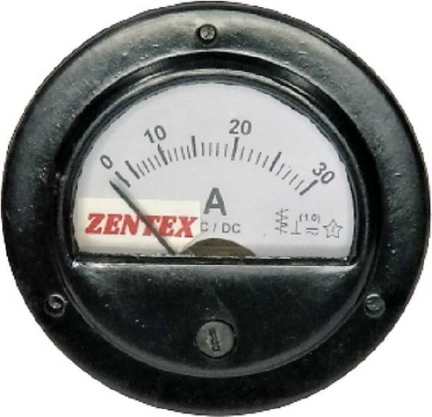 Ambika Sales ZENTEX 30 AMP 65MM ROUND Ammeter