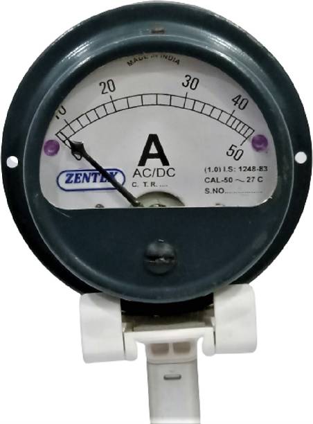 Ambika Sales POLOTECH 1OOMM 50AMP ROUND Ammeter