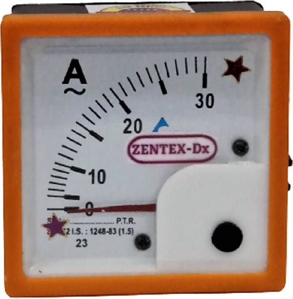 Ambika Sales Agencies ZENTEX DX 30 Amp Ammeter