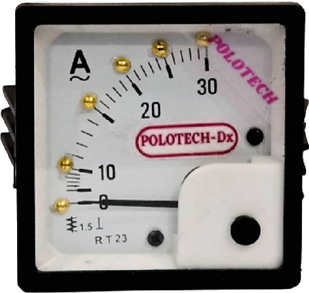 Ambika Sales POLOTECH Dx 72MM 2.5 Inch Square Ammeter