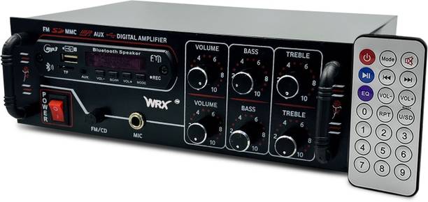 WRX Amplifier Bluetooth/MIC Input/USB/SD Card Slot/FM Radio/AUX Input/Remote Control 160 W AV Control Amplifier