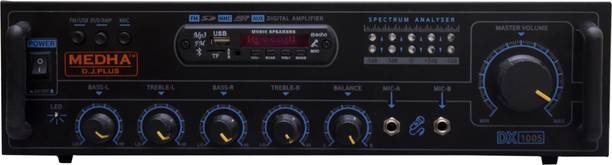 MEDHA D.J. PLUS DX-1005 PROFESSIONAL POWERFULL MOSFET AMPLIFIER WITH COOLING FAN INBUILT 700 W AV Power Amplifier