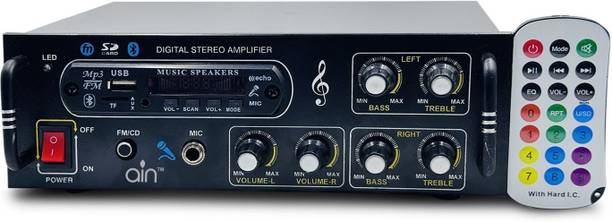 ain USB AUX Input FM Radio SD Card Slot, MIC Input DJ Amplifier Bluetooth 4440 IC 160 W AV Power Amplifier