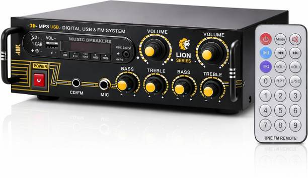 Night Guard Surround Sound DJ 5000 W Bluetooth Amplifier Input/USB/SD Card Slot/AUX Input 120 W AV Power Amplifier