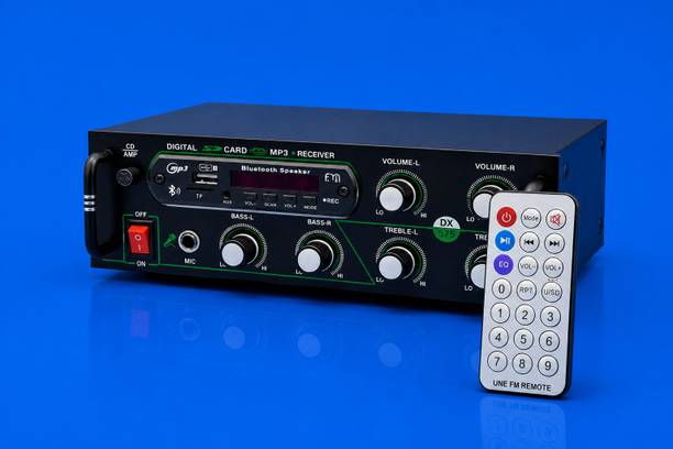 iSound 4440 DOUBLE IC DJMachine sound Amplifier 5000W BT/USB/SD Card /FM/MIC/AUX Input 120 W AV Power Amplifier