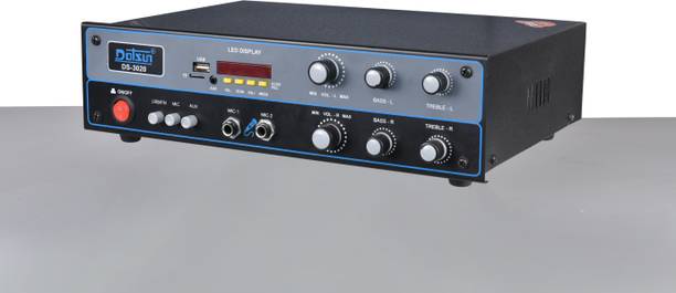 Dotsun Ds-3020 Bluetooth Full Black Digital Stereo Amplifier BT/ USB//SD Card /FM /AUX 350 W AV Power Amplifier