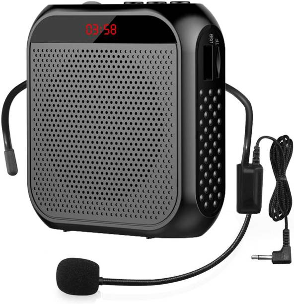Verilux Voice-Amplifier Microphone Headset Set - PA System Speaker 1 W AV Control Receiver