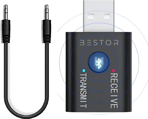 Bestor Wireless Audio Transmitter for TV & Smartphone, Digital Bluetooth Adapter 1 W AV Power Receiver