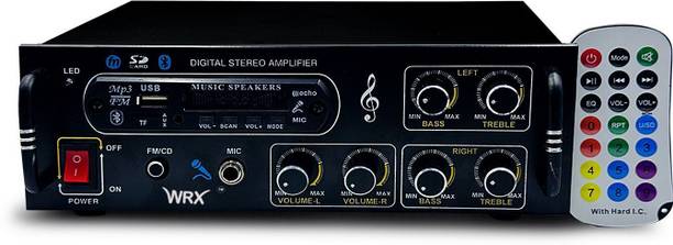 WRX Bluetooth Stereo Audio DJMachine Amplifier USB/SDFM Radio AUX RCA Remote,4440 IC 160 W AV Power Amplifier