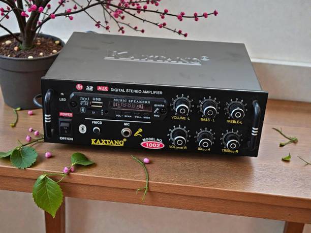 KAXTANG DJ trick 1002BT Full Black Digital Stereo With BT/ USB/ SD-Card /FM /AUX 5000 W AV Power Amplifier