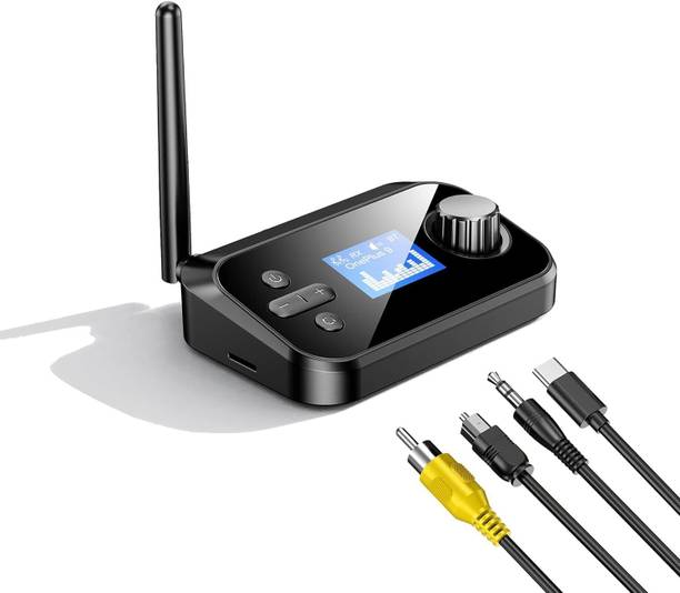 Tobo Bluetooth Receiver and Transmitter, Bluetooth 5.1, Support 2 Headsets TD-1181WA 2 W AV Control Receiver
