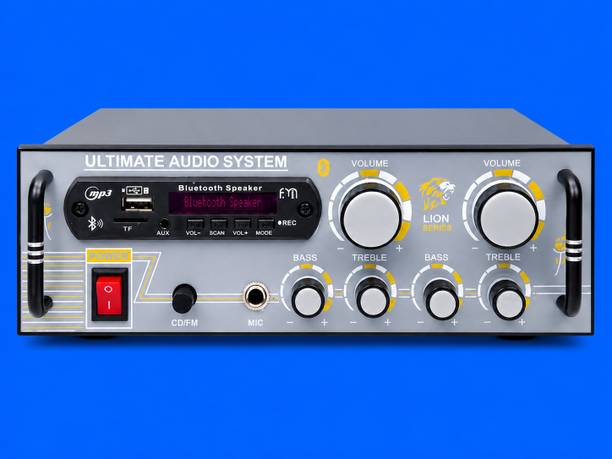iSound Bluetooth Amplifier DJMachine Sound Stereo USB/SDCard, FM,4440 Double IC 120 W AV Power Amplifier